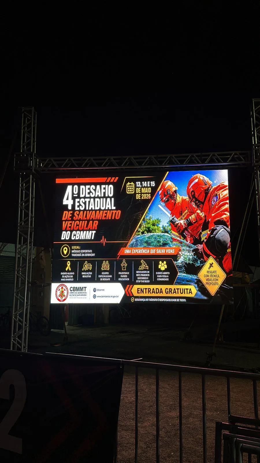 4º Desafio Estadual de Salvamento Veicular e 1º Desafio Estadual de Atendimento ao Trauma